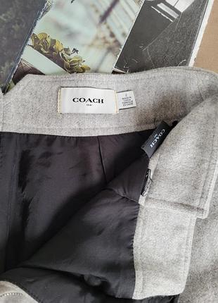 Жіночі брюки coach із вовни на підкладці із купро