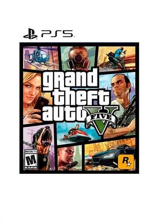 Новый диск пс5 grand theft auto five