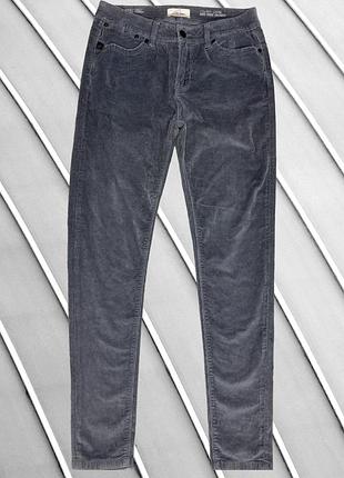 Жіночі джинси lola jeans xl 2xl eu42 eu44 uk14 uk16 ua48 ua50 сірі вельветові скіні стрейч високі посадка облягаючі штани джегінси вузькі