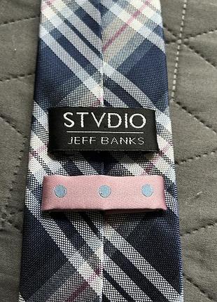 Чоловіча краватка jeff banks stvdio у клітинку