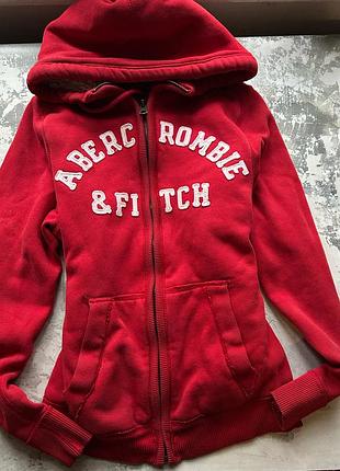 Трендова зіп худі abercrombie & fitch y2k