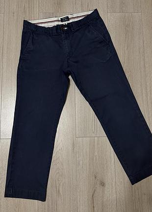 Брюки чоловічі темно-сині gant (w32/l30)