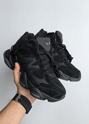 Кросівки new balance 9060 | fur  • black •