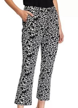 Zadig &amp; voltaire polis jac coeur брюки с принтом в виде сердечек