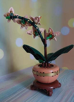 Конструктор lego botanicals мини орхидея (10343) 6