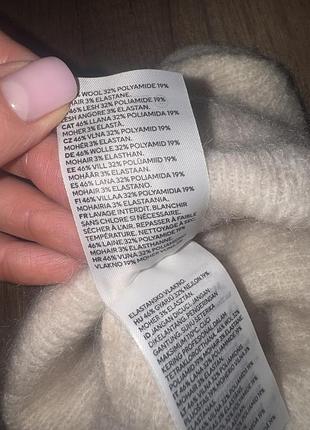 Шерстяна шапка h&m 4