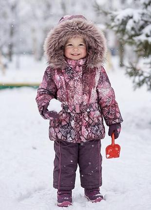 Зимний яркий комбинезон, термокомбмнизон, на рост 98 см