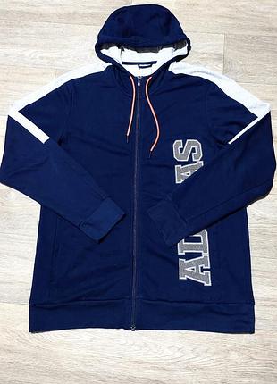 Чоловіче худі adidas на блискавці, розмір l.