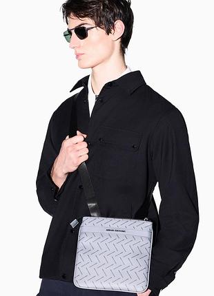 Мужская сумка через плечо armani exchange