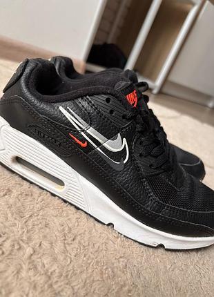 Кросівки для дітей nike air max 90 gs чорні
