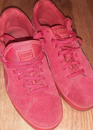 Замшеві фірмові кросівки puma suede classic, р.43