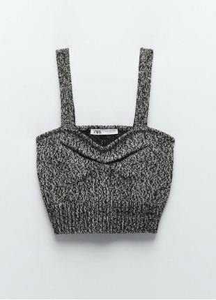 В'язаний топ zara 4