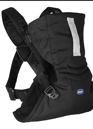 Ерго-рюкзак chicco easyfit для немовлят, чорний