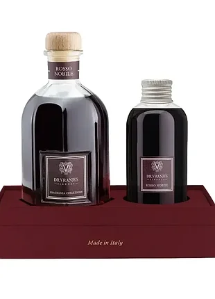 Подарочный бокс – rosso nobile rosso nobile набор (250мл аромат/150мл переменный блок) dr. vranjes firenze