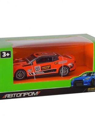 Машина металлическая "автопром" 1:36 chevrolet camaro (оранжевый)