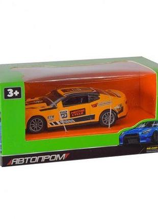 Машина металлическая "автопром" 1:36 chevrolet camaro (желтый)