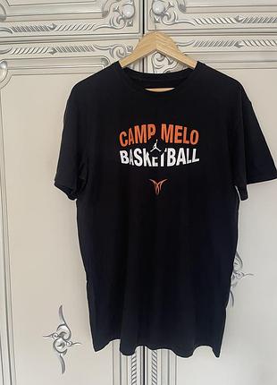 Футболка jordan camp melo basketball carmelo anthony nba оригінал розмір l
