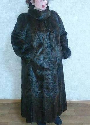 Шикарная натуральная шуба