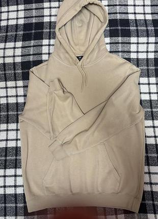Унісекс худі h&m бежеве