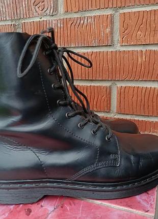 Кожаные высокие ботинки / берцы boots &amp; braces england