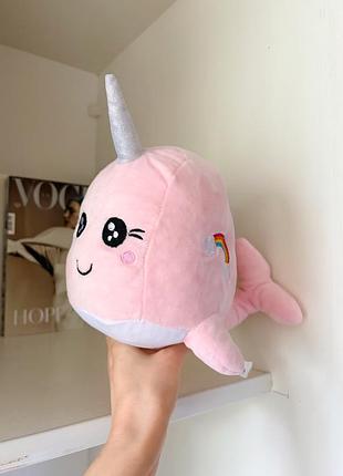 М'яка іграшка нарвал narwhal