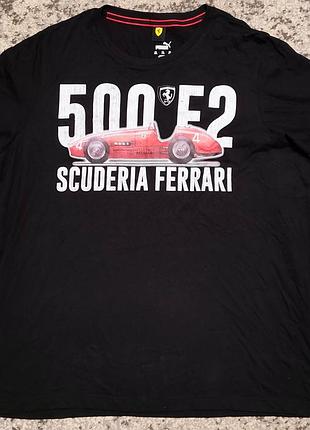 Мужская футболка puma scuderia ferrari race (xxl)