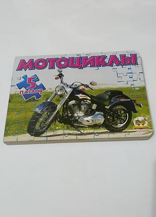 Книга. мотоциклы. книга с пазлами. 2013.