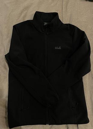 Куртка чоловіча jack wolfskin чорна