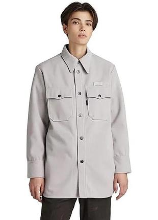 Пальто жіноче g-star raw утеплене, сіре, розмір s