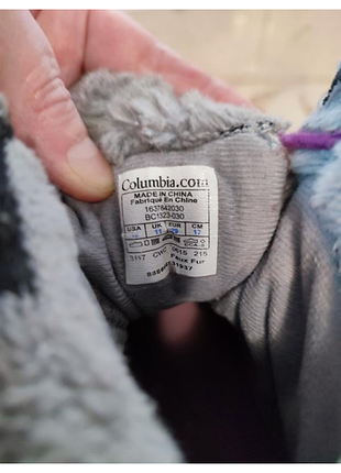 Термоботинки columbia waterproof чоботи боти оригінал 3