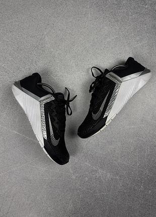 Nike metcon 6 кросівки чорні сітка для залу тренувань кросфіт оригінал at3160-010