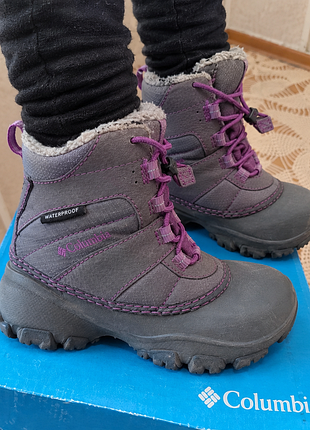 Термоботинки columbia waterproof сапоги боты оригинал