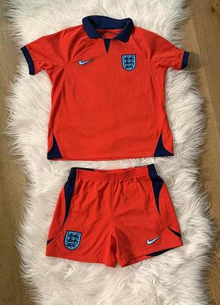 Футбольна форма для хлопчика nike помаранчева