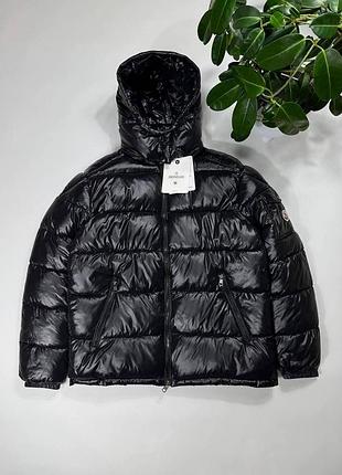 Куртка чоловіча moncler чорна