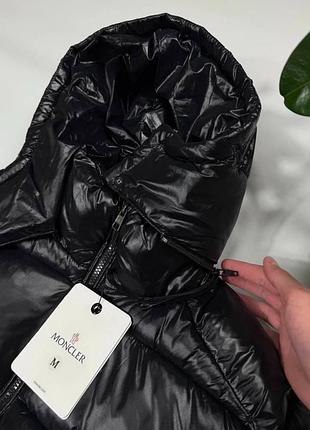 Куртка чоловіча moncler чорна 2