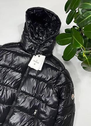 Куртка чоловіча moncler чорна 4