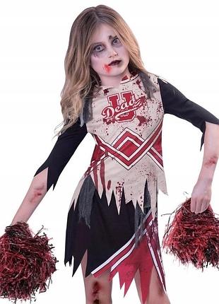 Карнавальное платье, платье зомби-чердидерка на halloween amscan 9-10 лет