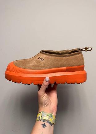 Уцінка уггі чоловічі ugg tasman hybrid chestnut orange