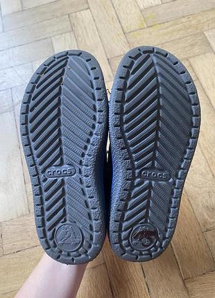 Кеди crocs шкіряні 31 р 6