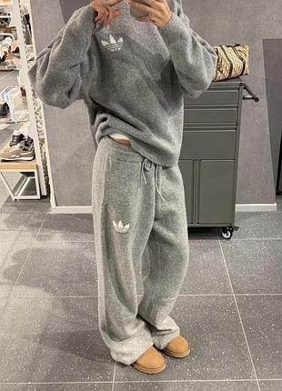 Теплий трендовий костюм adidas оригінал 2