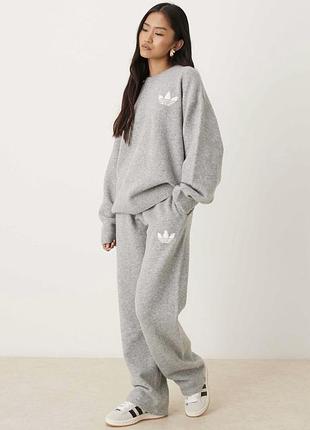 Теплий трендовий костюм adidas оригінал