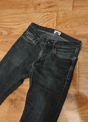 Джинси чолрвiчi tommy hilfiger ,сiрi,чорно-сiрi,серые