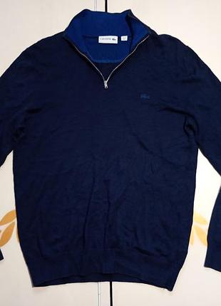 Lacoste 1/4 zip джемпер размер s