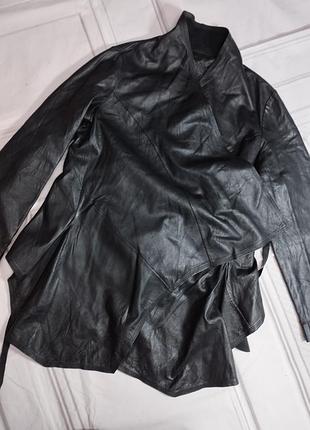 Кожаная куртка zara