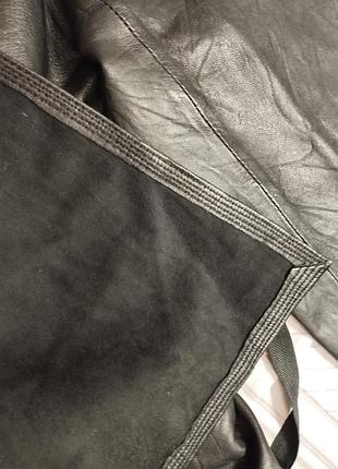 Кожаная куртка zara 2