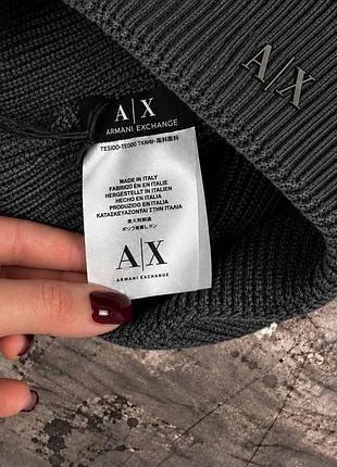 Шапка чоловіча armani🤎 5