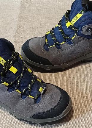 Черевики дитячі quechua хайтопи водонепроникні, розмір 34, устілка 22 см