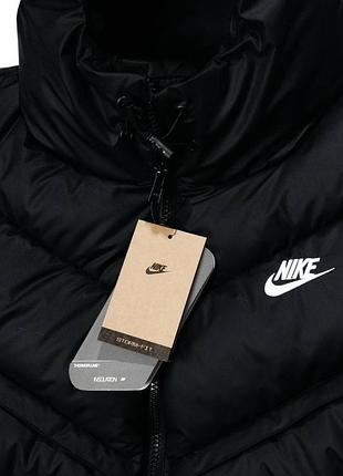 Чоловічий пуховик nike🤎 8