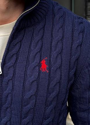 Чоловічий кардиган зіпка polo🤎 6
