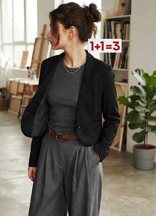 1+1=3 🎁 укороченный пиджак жакет блейзер от h&amp;m